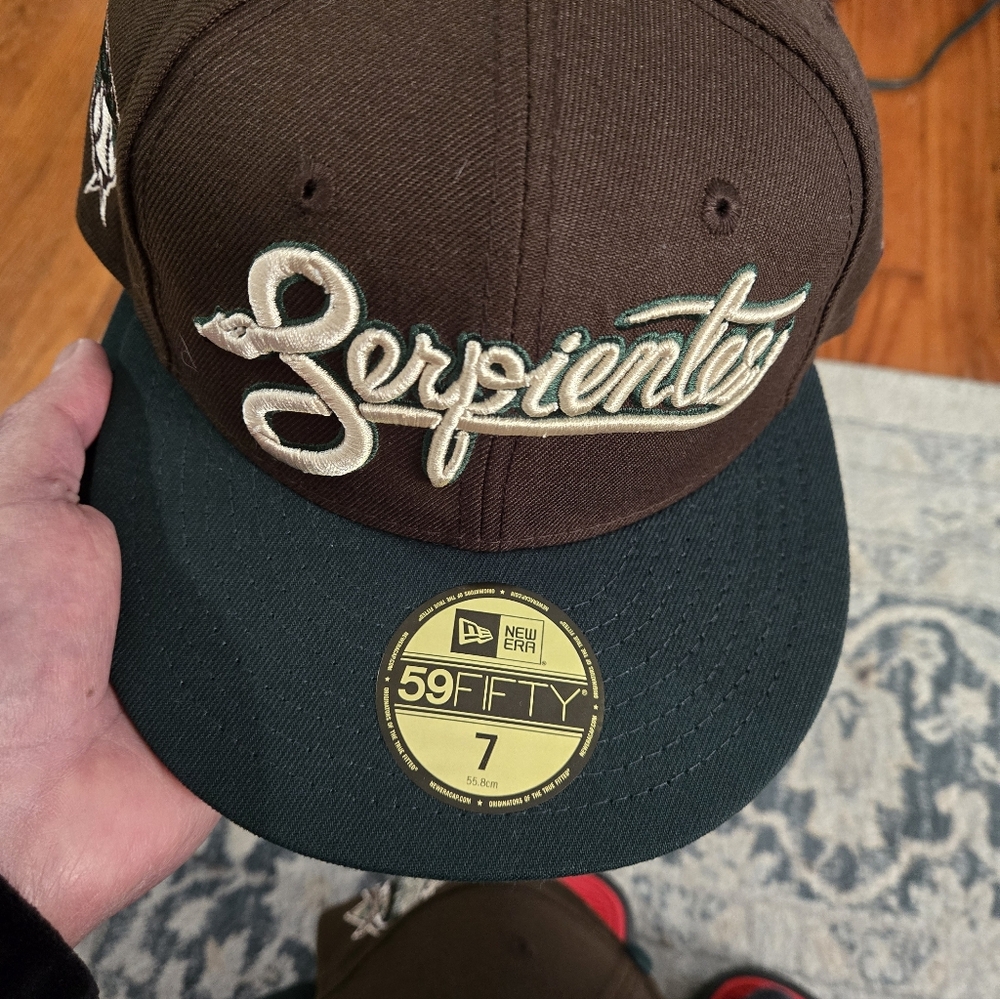 Serpientes MLB Special Edition Fitted Baseball Hat.